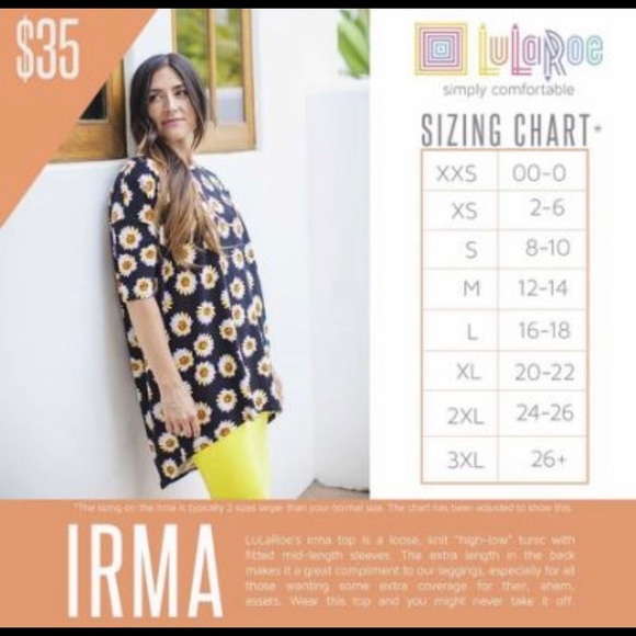 Xs LulaRoe irma - Picture 5 of 5